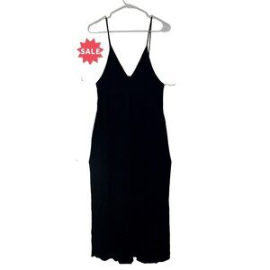 Final Touch Dress Womens Size M Black Sleeveless
